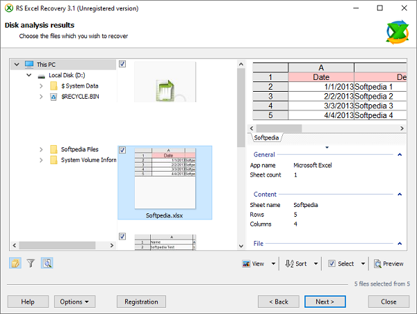 RS Excel Recovery 4 Free Download