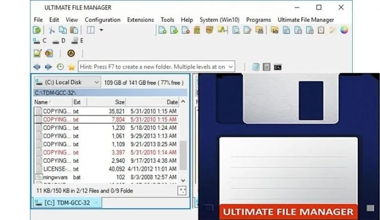 Ultimate File Manager 9 Setup Free Download