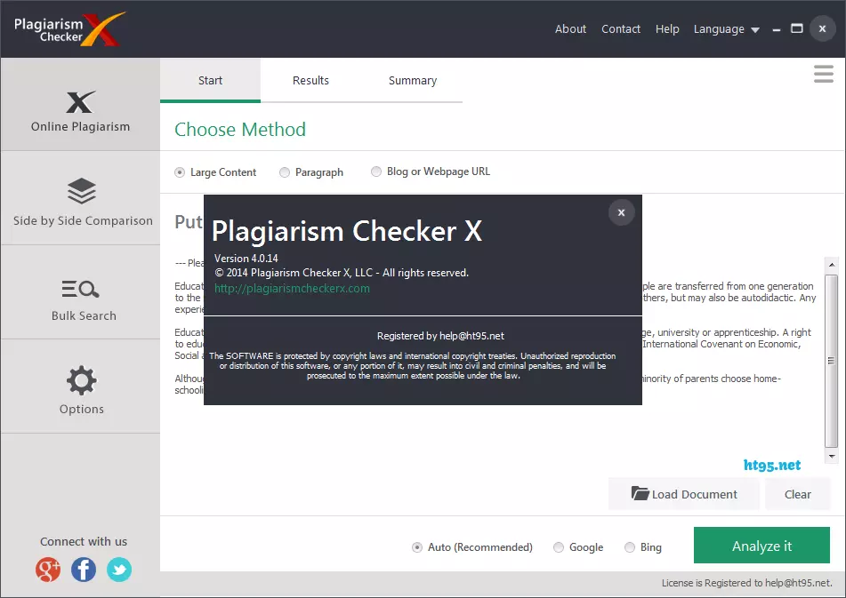 Plagiarism Checker X full version download
