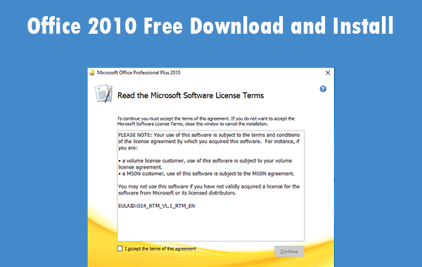 office 2010 download free windows