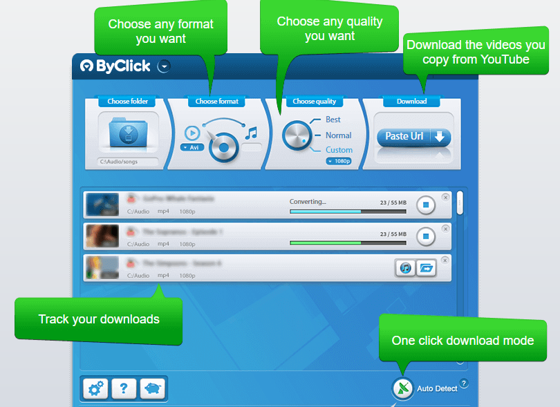 byclick downloader for Windows