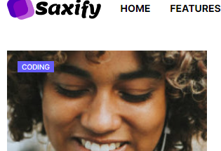 Saxify Blogger Template