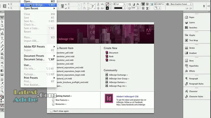 Adobe InDesign CS4 Free Download